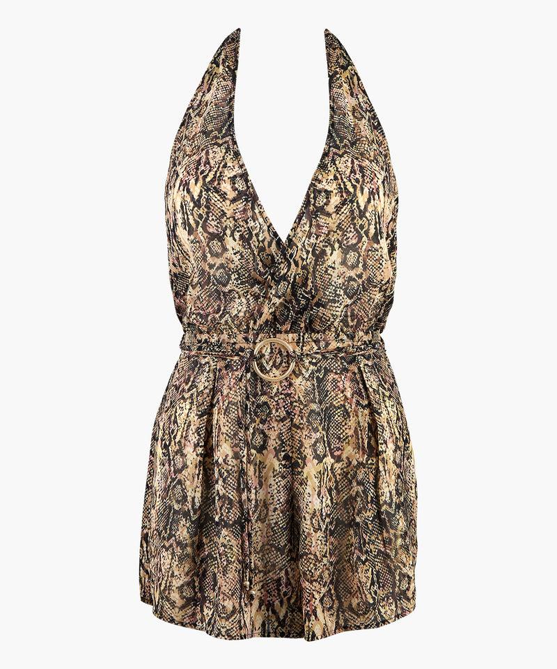 aubade Evening Sand Serpent Combishort