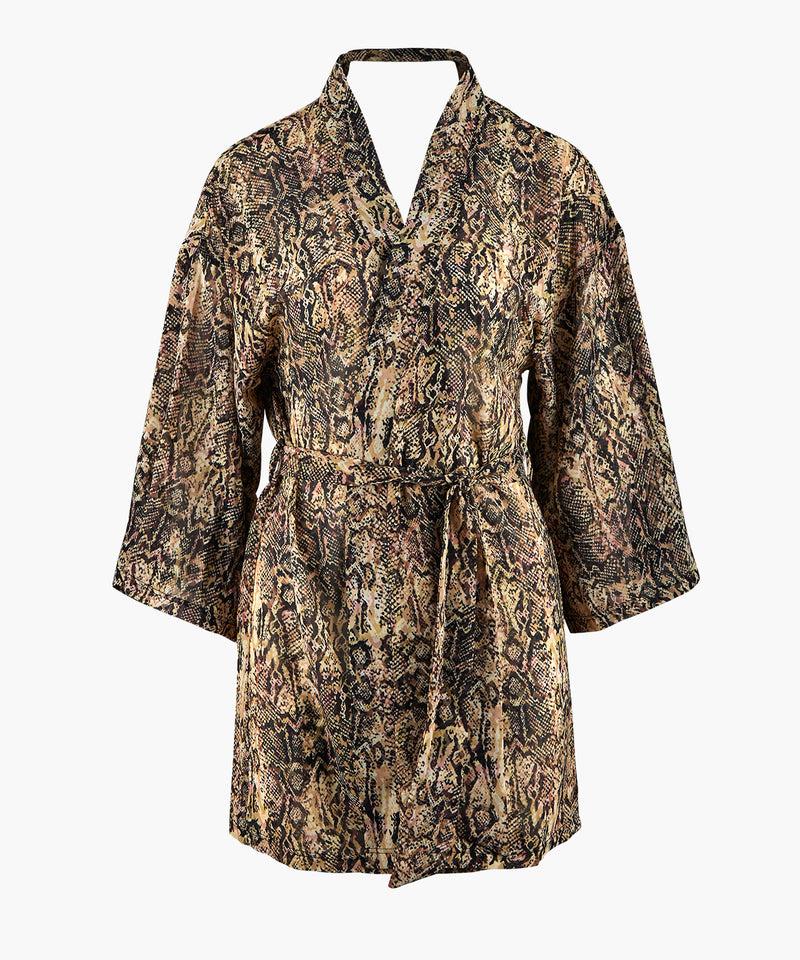 aubade Evening Sand Serpent Kimono
