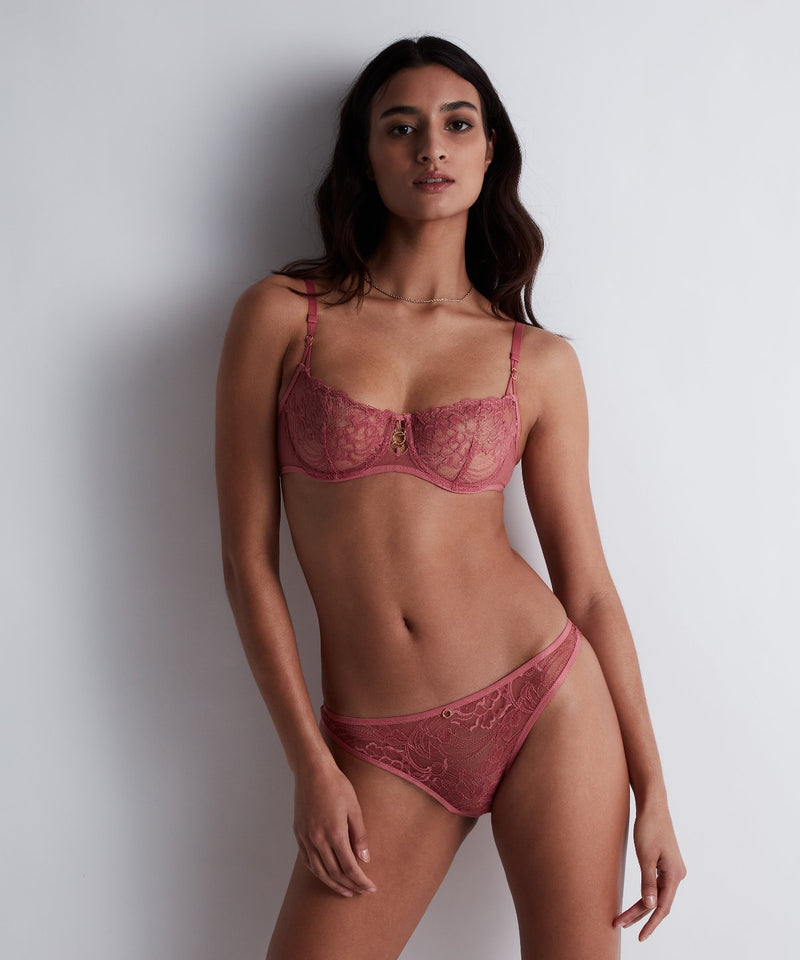 Aubade Feeling Myself Rosewood Culotte Italienne