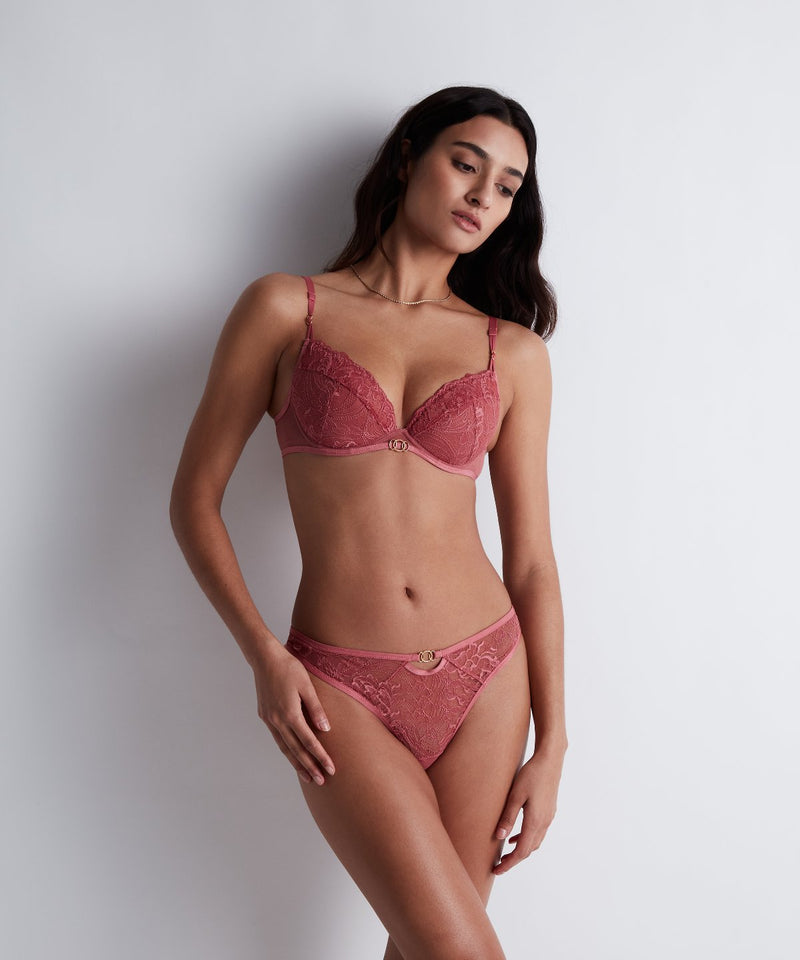 Aubade Feeling Myself Rosewood Tanga