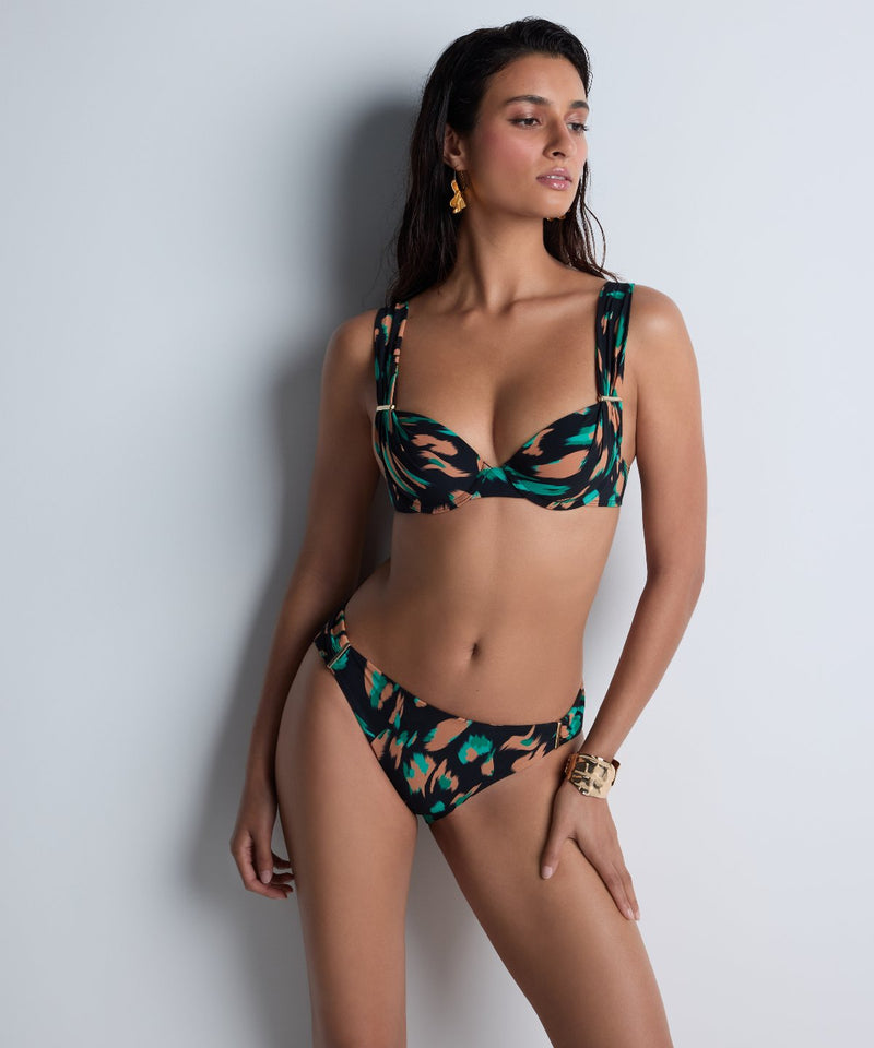 Aubade Feline Energy Green Panther Push-up Coques