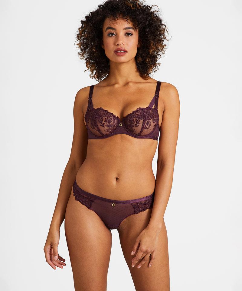 Aubade Femme Passion Wineberry Corbeille