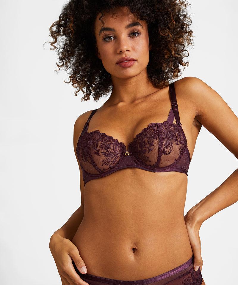 Aubade Femme Passion Wineberry Corbeille