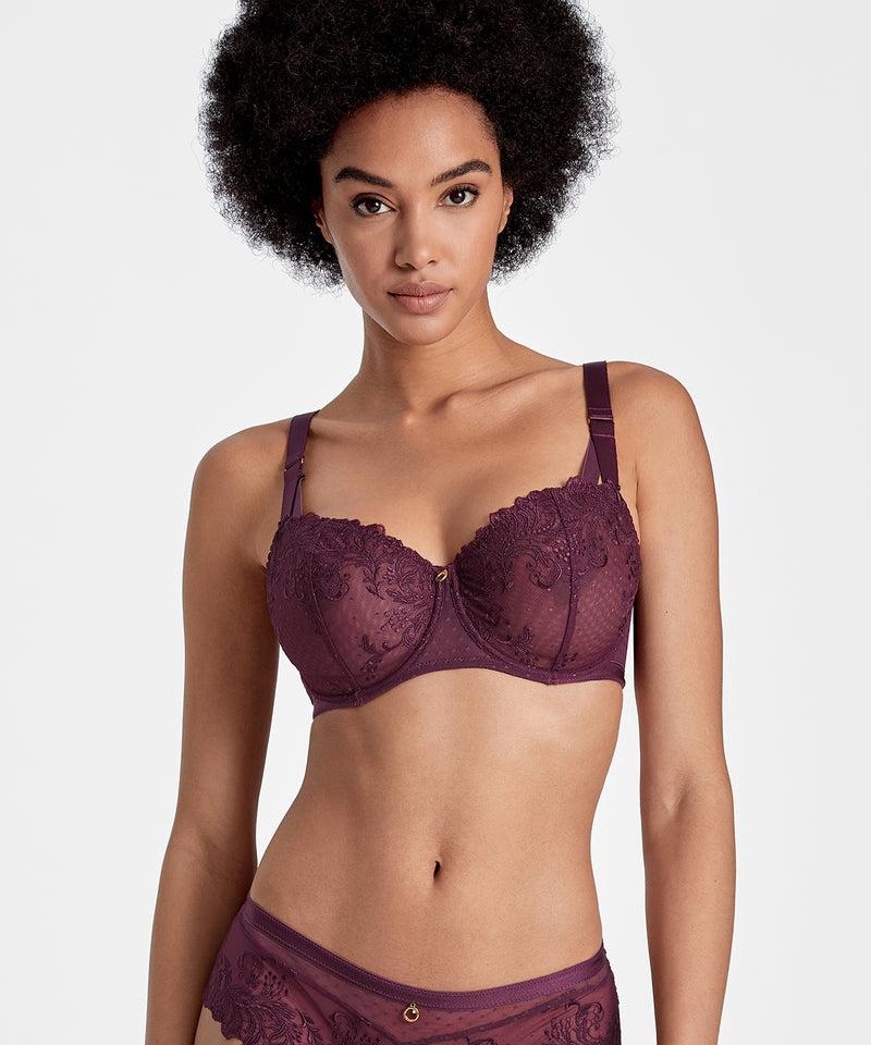 Aubade Femme Passion Wineberry Corbeille Confort