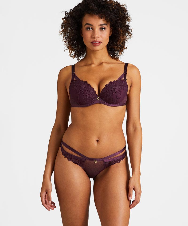 Aubade Femme Passion Wineberry Taille Basse