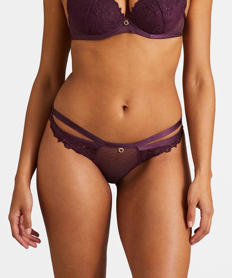 Aubade Femme Passion Wineberry Taille Basse