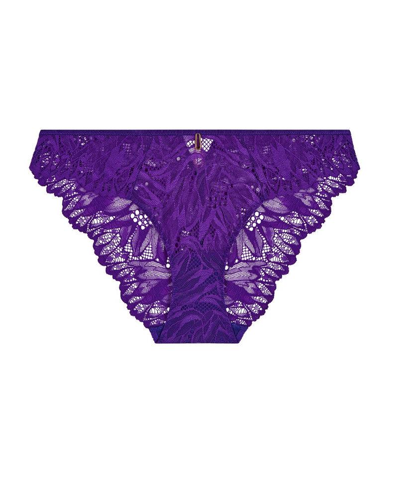 aubade Flowermania Poison Purple Culotte Italienne