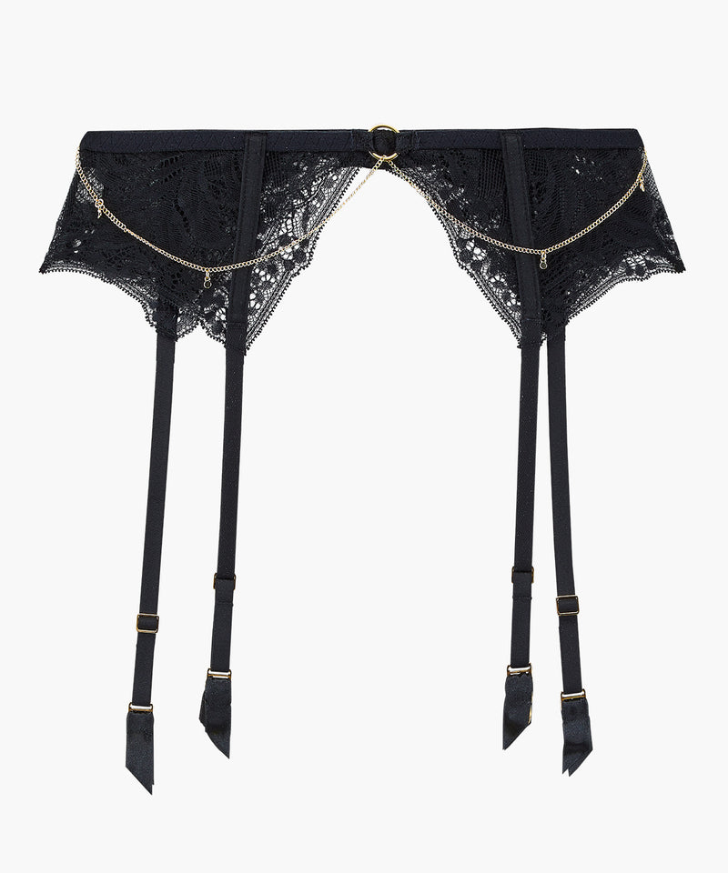 aubade Gold Pleasure Black Light Porte-jarretelles