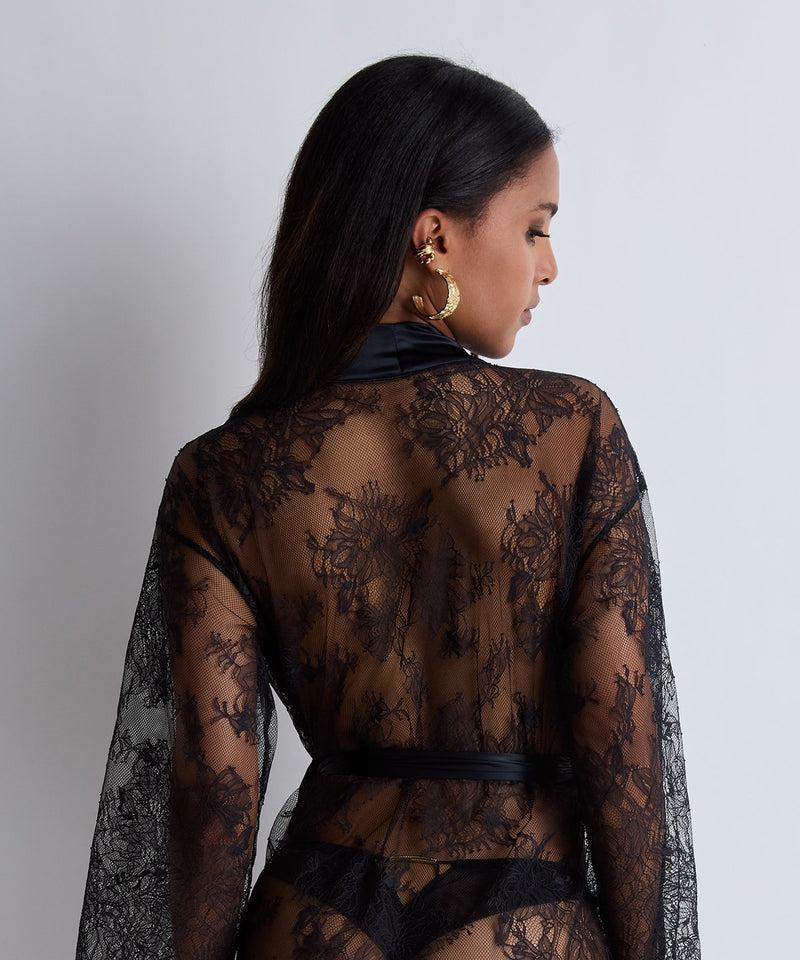Aubade Histoire D’un Soir Noir Kimono