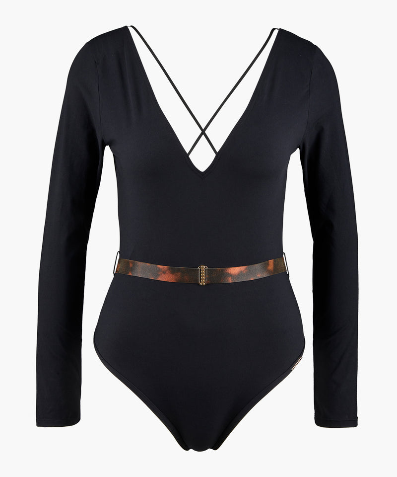 aubade Hot Motion Noir Body