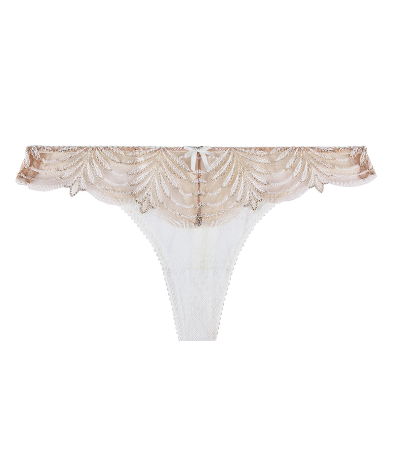 aubade Hypnolove Gold Feather Tanga