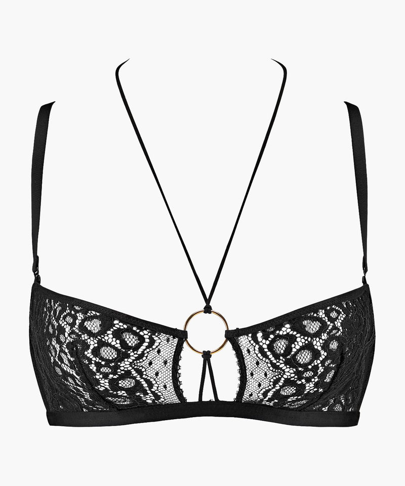 Aubade Illusion Fauve Black Brassière