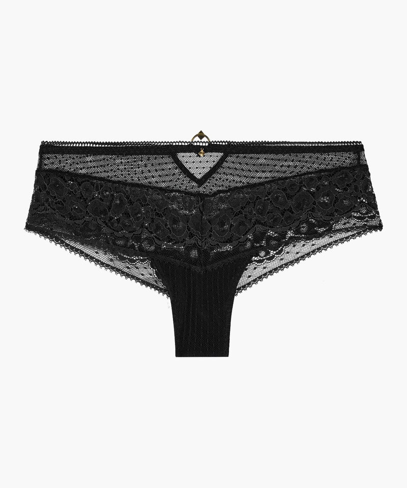 aubade Illusion Fauve Black Shorty