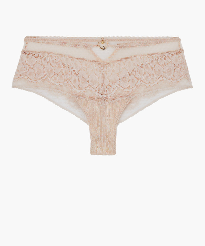 aubade Illusion Fauve Thé Blanc Shorty