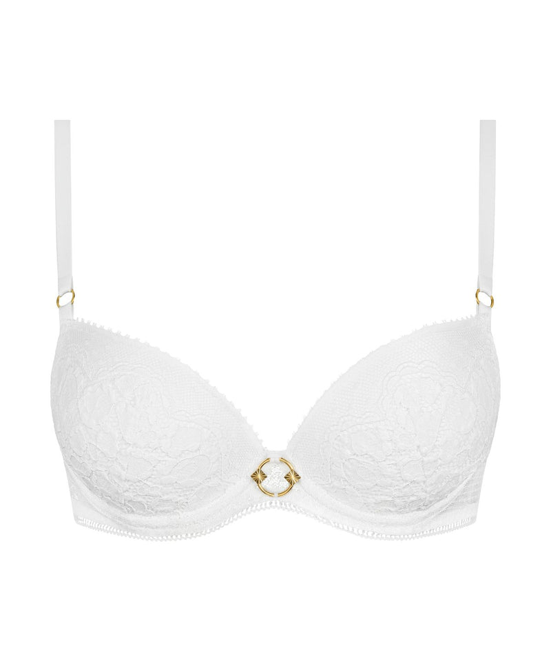 Aubade Illusion Fauve White Push-up Coques