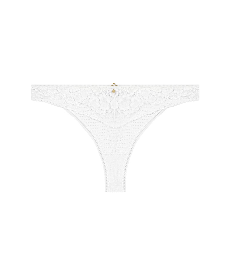 aubade Illusion Fauve White Tanga