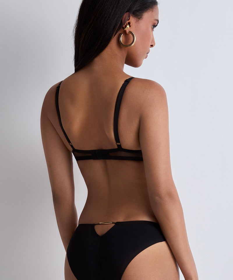 Aubade Into The Groove Black Culotte Brésilienne