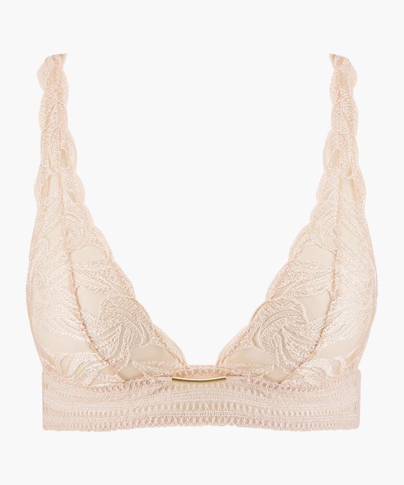 Aubade Into The Groove Sandstone Triangle Bralette