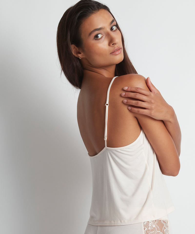 Aubade Lazy Days Petal Top à Fines Bretelles