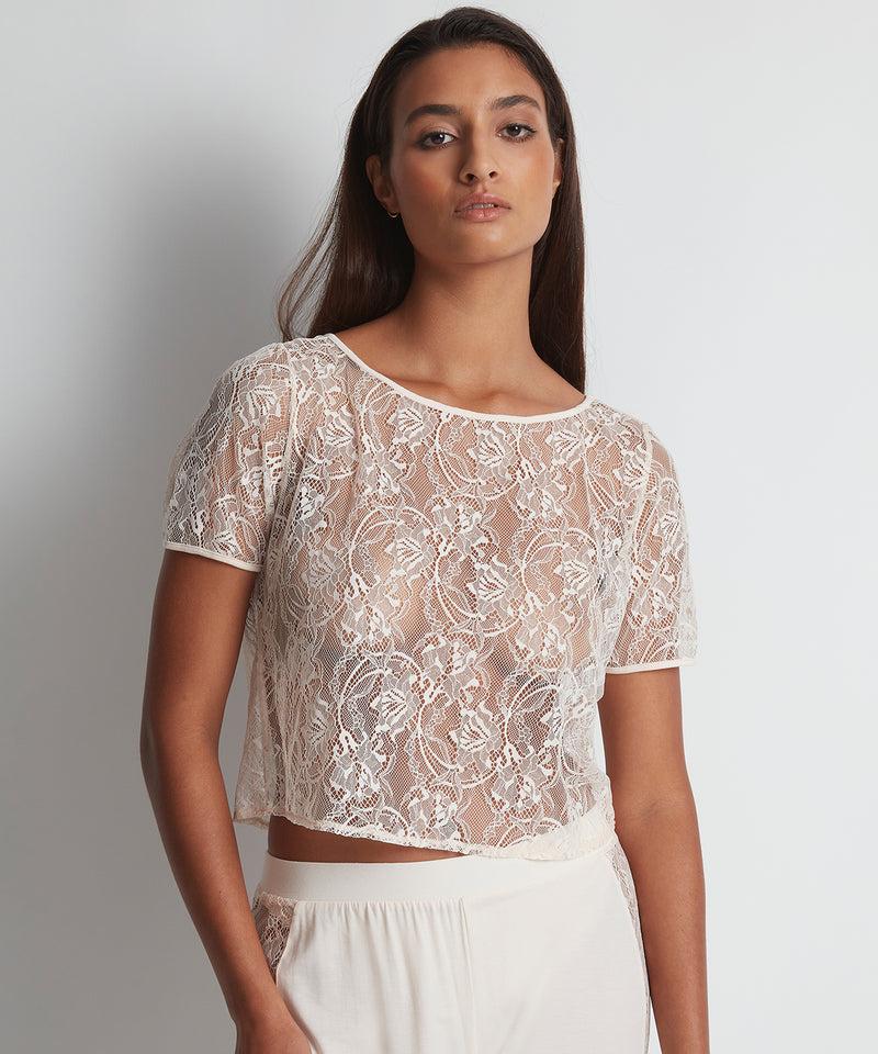 Aubade Lazy Days Petal Top Manches Courtes