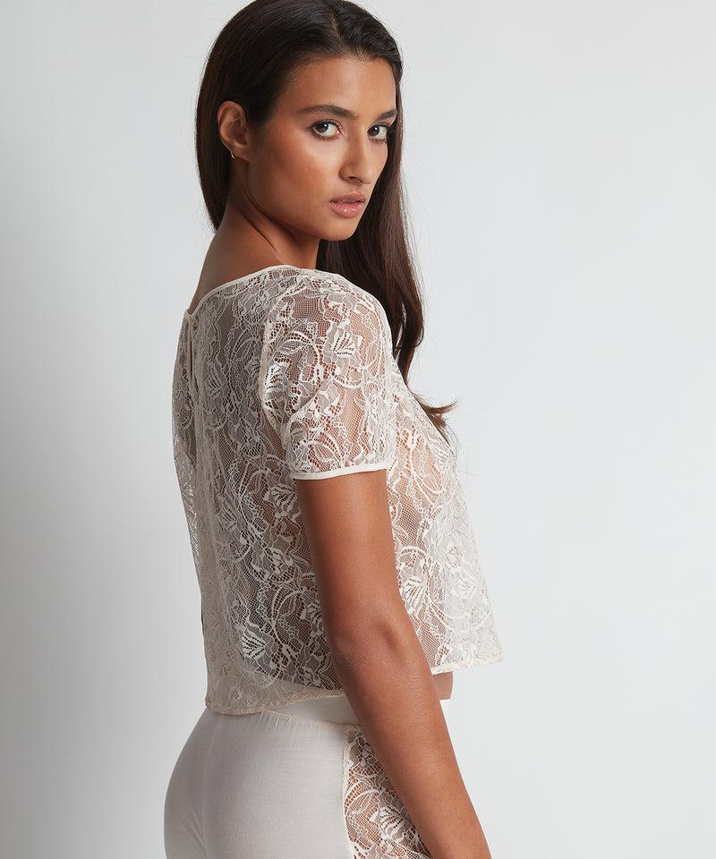 Aubade Lazy Days Petal Top Manches Courtes