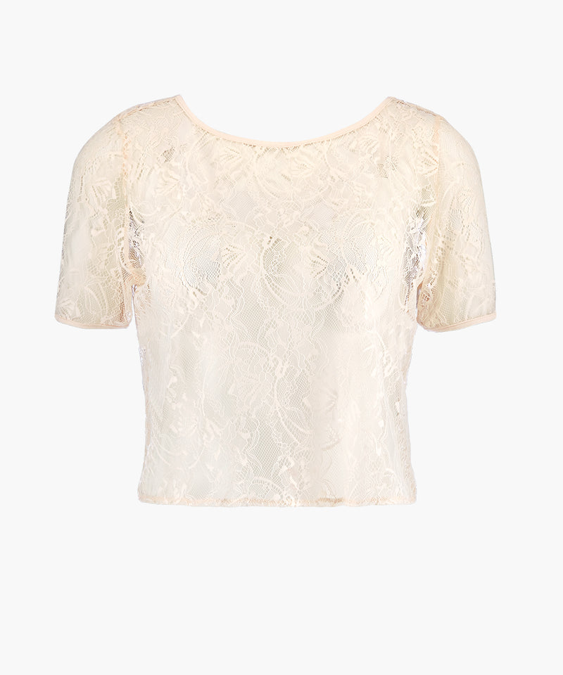 aubade Lazy Days Petal Top manches courtes