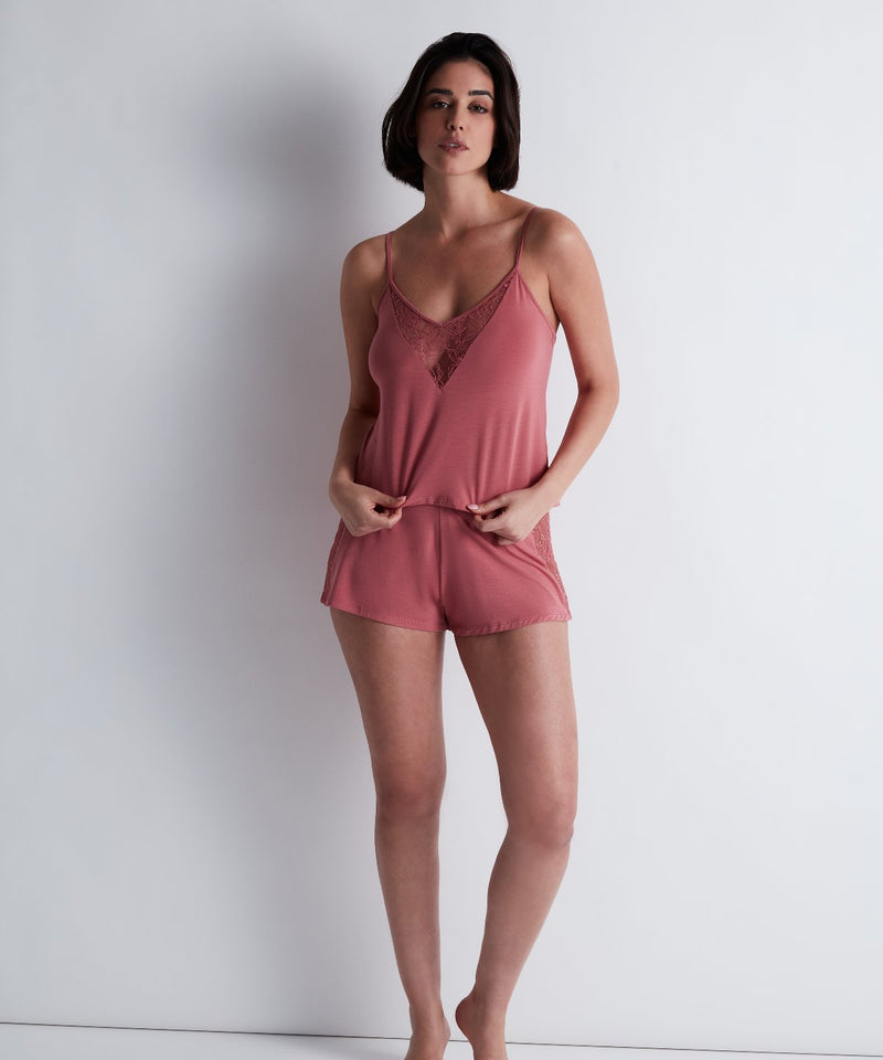 Aubade Lazy Days Rosewood Top à Fines Bretelles