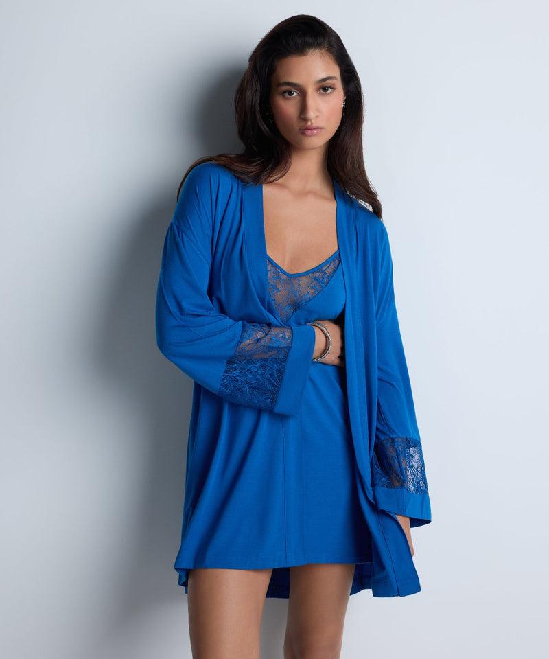 Aubade Lazy Days Sky Blue Kimono