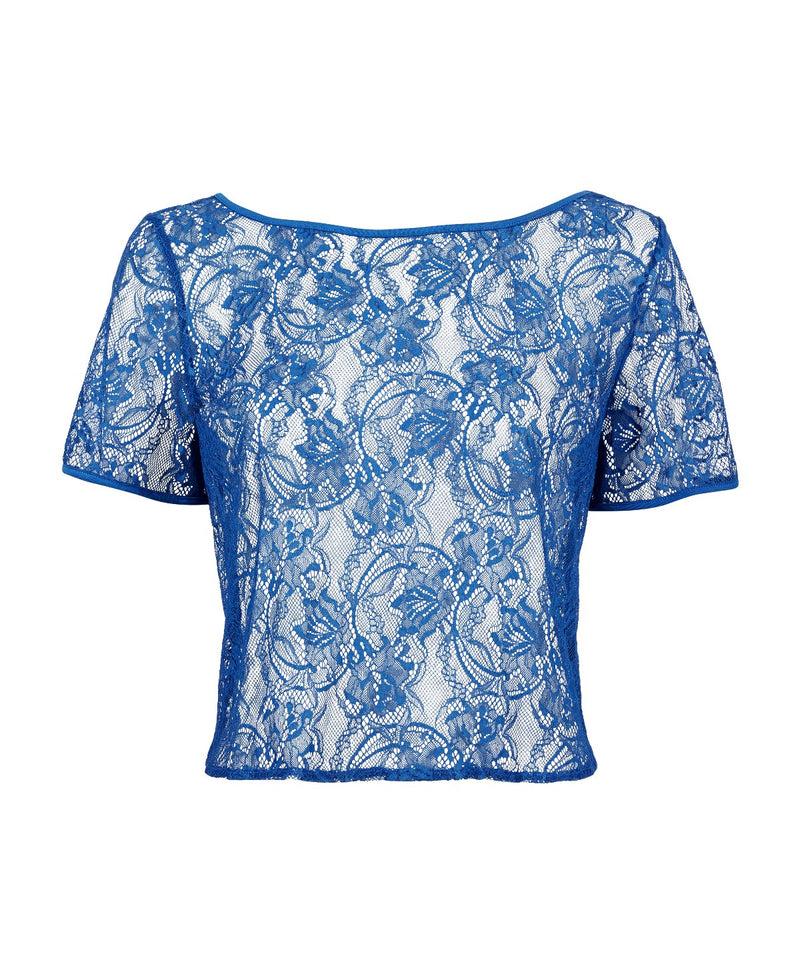 Aubade Lazy Days Sky Blue Top Manches Courtes