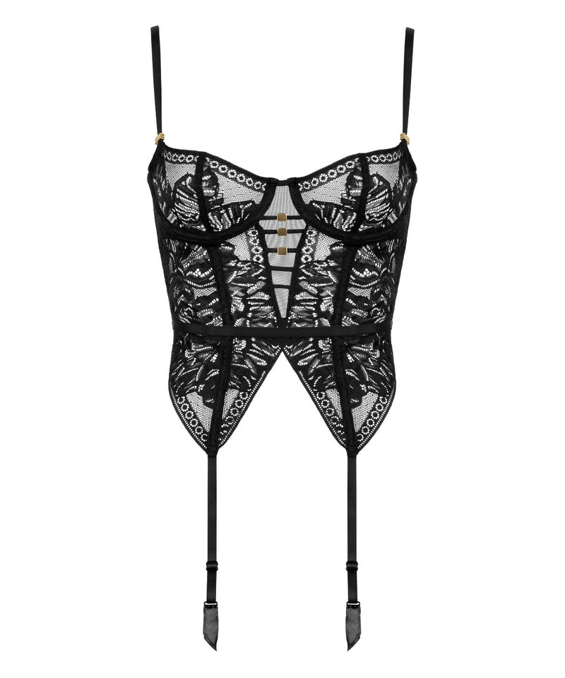 Aubade Love Soul Black Guêpière