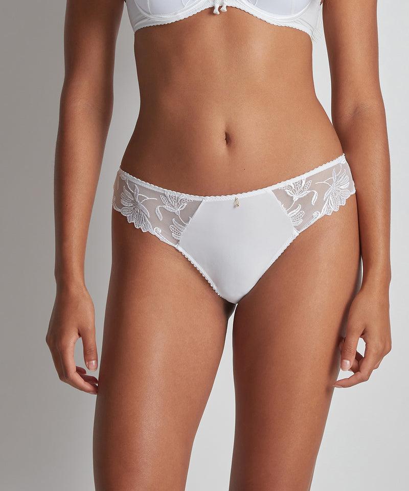 Aubade Lovessence Blanc Culotte Brésilienne