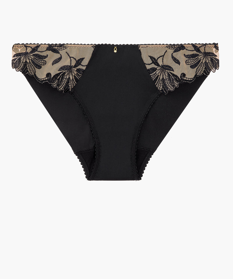 Aubade Lovessence Noir Culotte Brésilienne