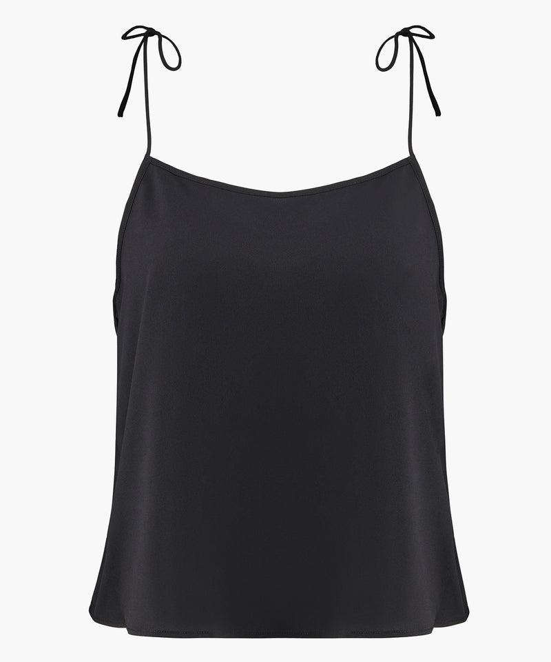 aubade Made For Heaven Noir Top à fines bretelles