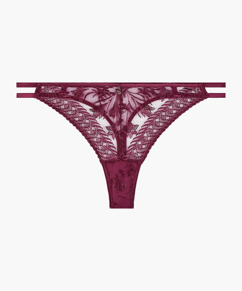 aubade Magnetic Spell Crimson Red Tanga