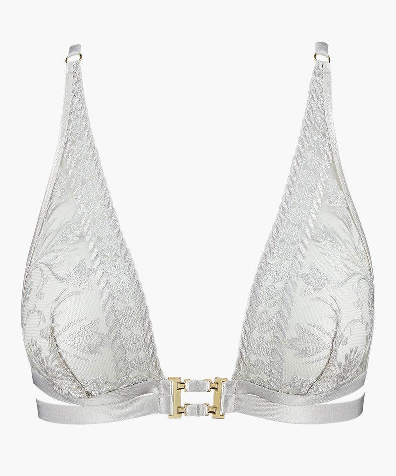 aubade Magnetic Spell Platinum Triangle bralette