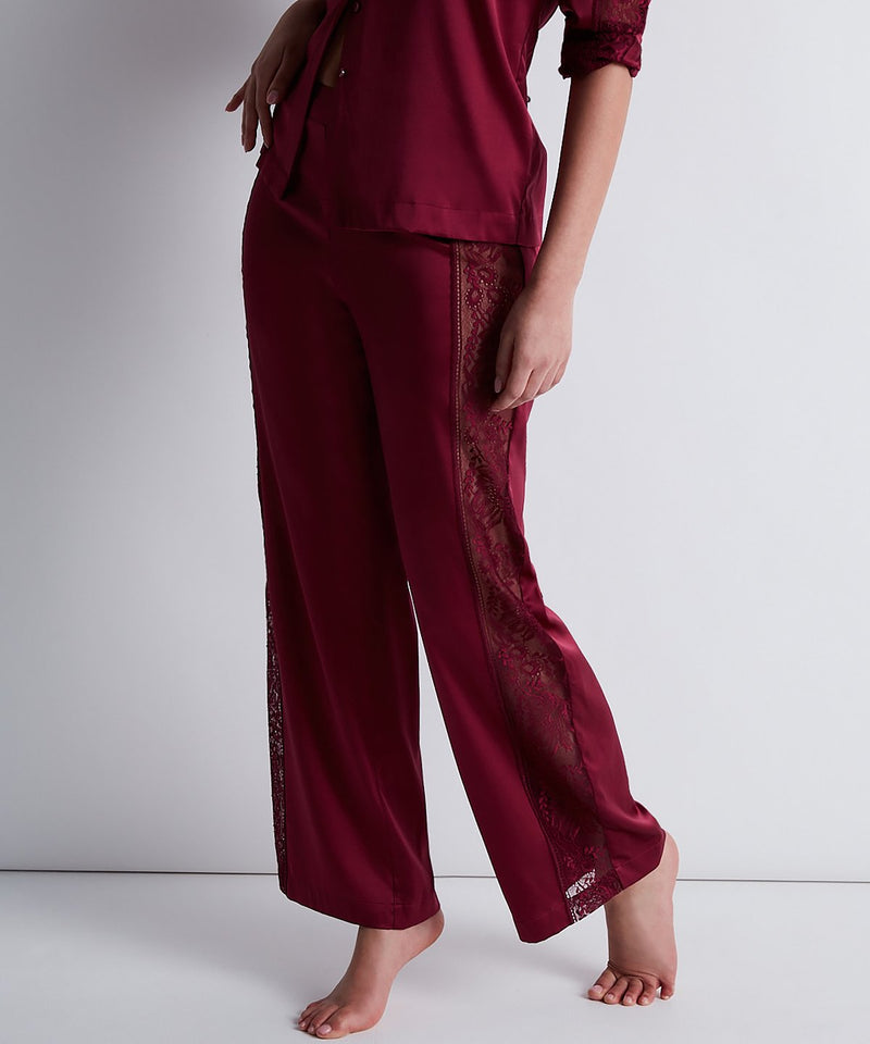 Aubade Midnight Whisper Crimson Red Pantalon