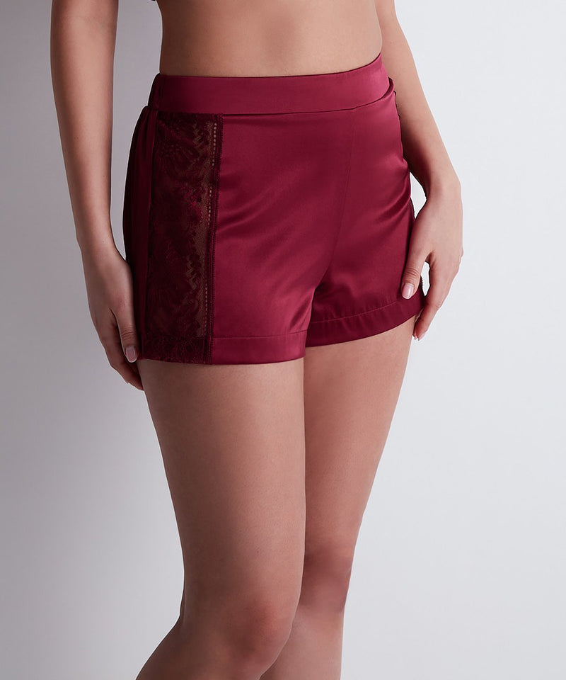 Aubade Midnight Whisper Crimson Red Shorty