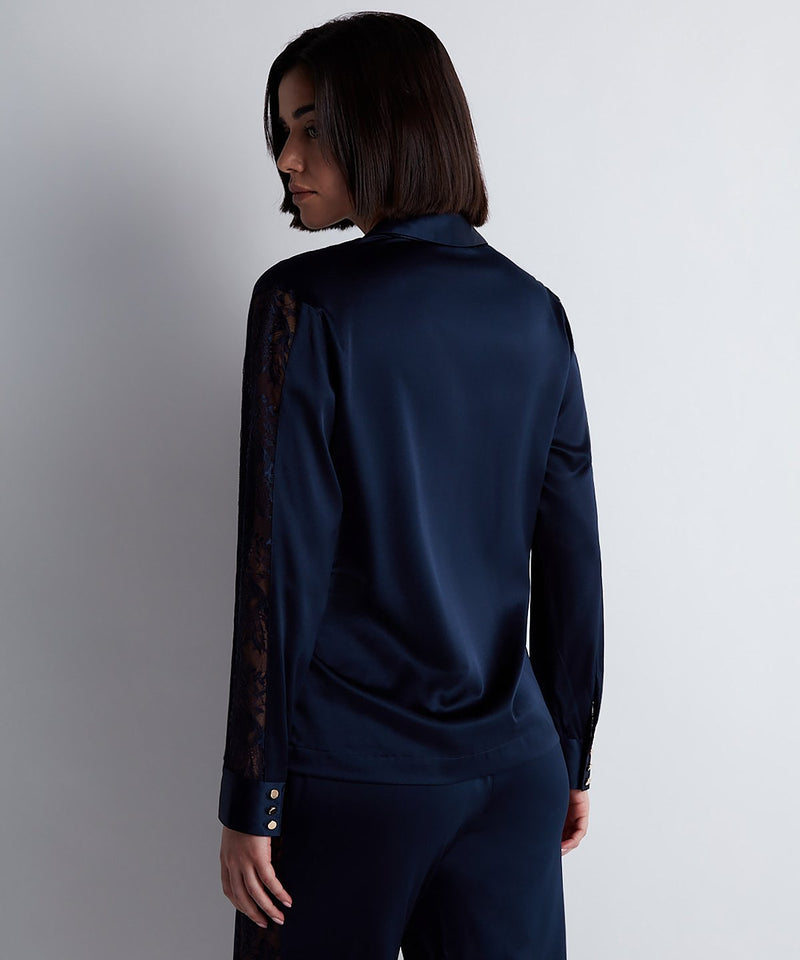 Aubade Midnight Whisper Evening Blue Chemisier