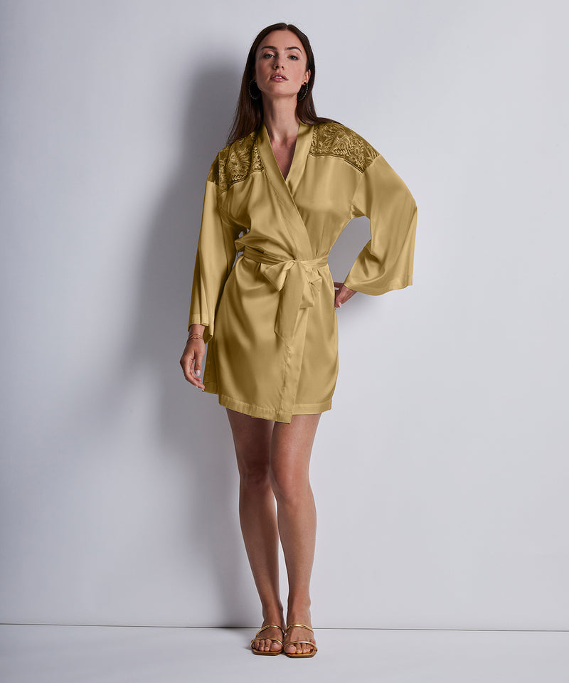 Aubade Midnight Whisper Sublime Bronze Kimono
