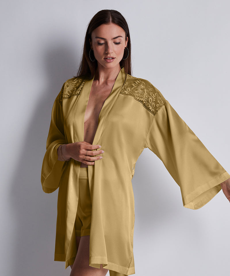 Aubade Midnight Whisper Sublime Bronze Kimono