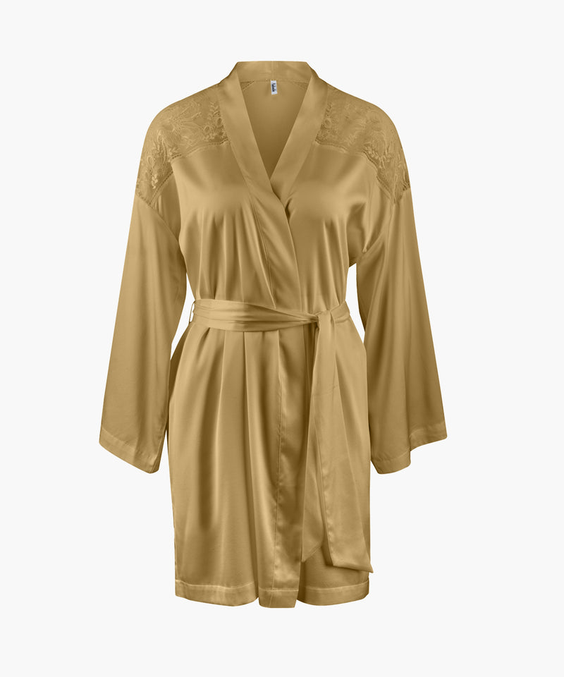 aubade Midnight Whisper Sublime Bronze Kimono