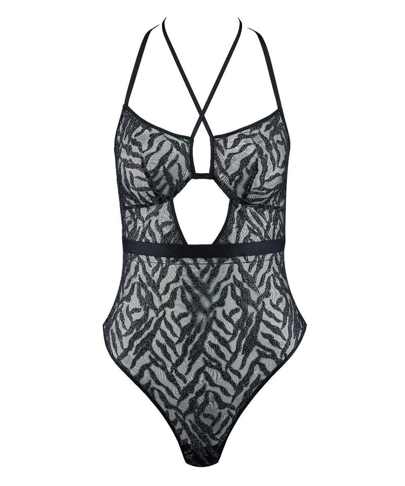 aubade Moonlight Shadow Black Silver Body