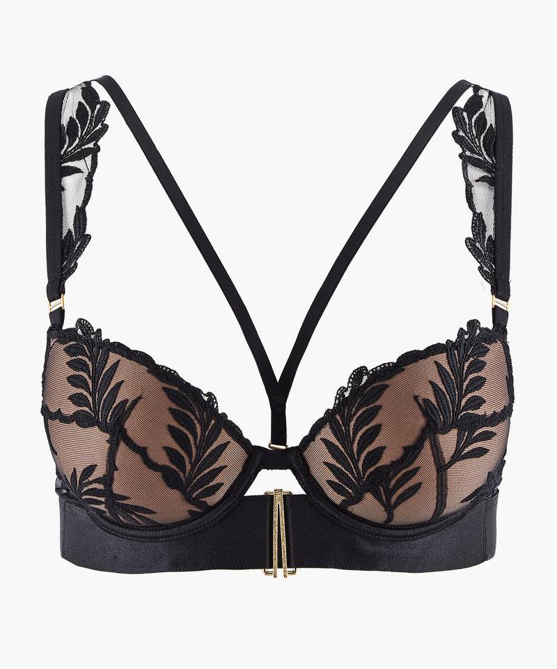 aubade Queen of Shadow Noir Absolu Push-up coques