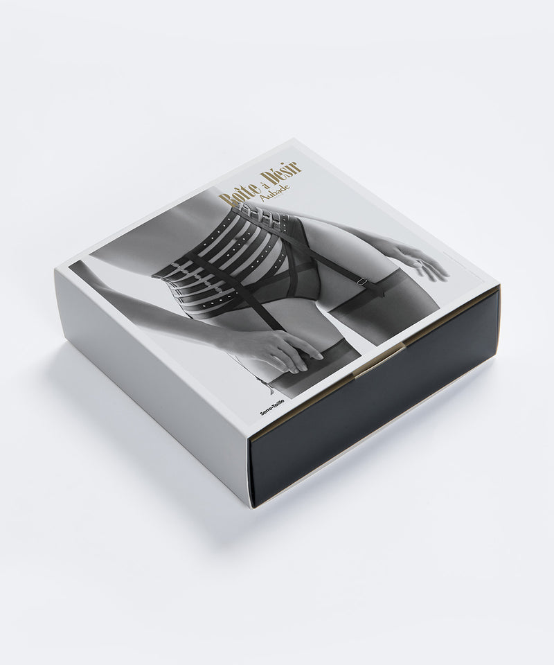 Aubade Rencontre Anonyme Noir Serre-taille