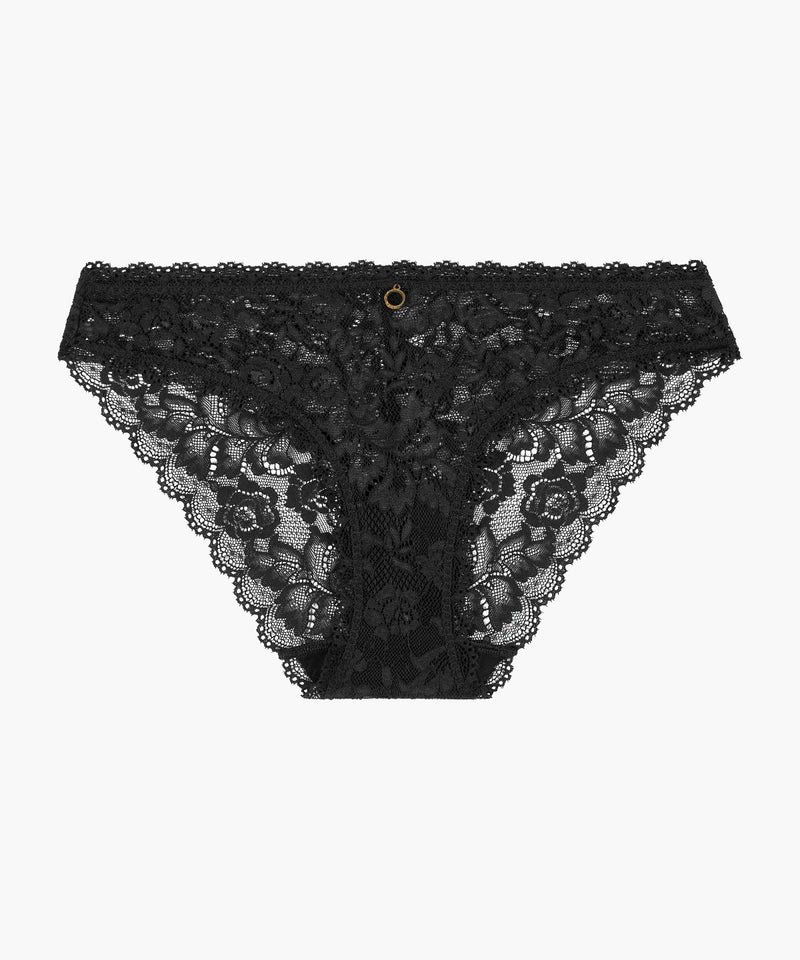 aubade Rosessence Black Culotte Italienne