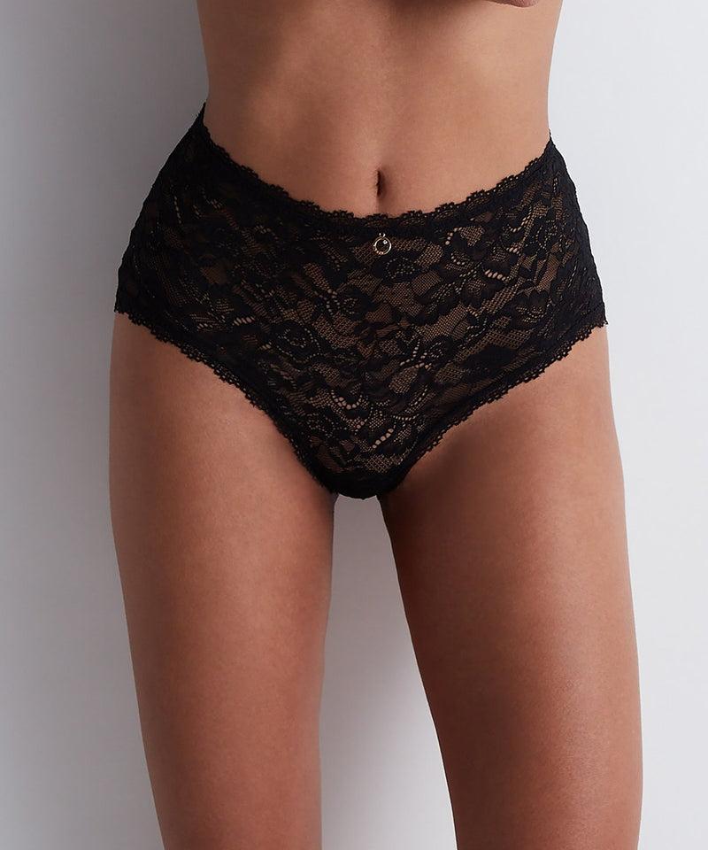 Aubade Rosessence Black Culotte Taille Haute