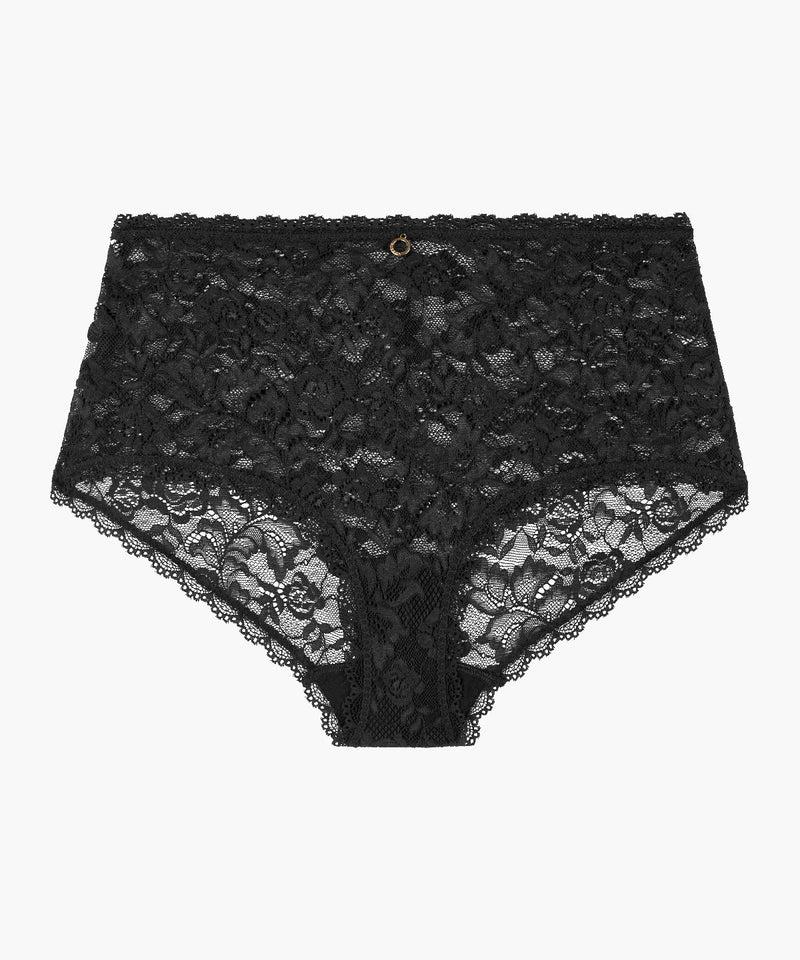 aubade Rosessence Black Culotte taille haute