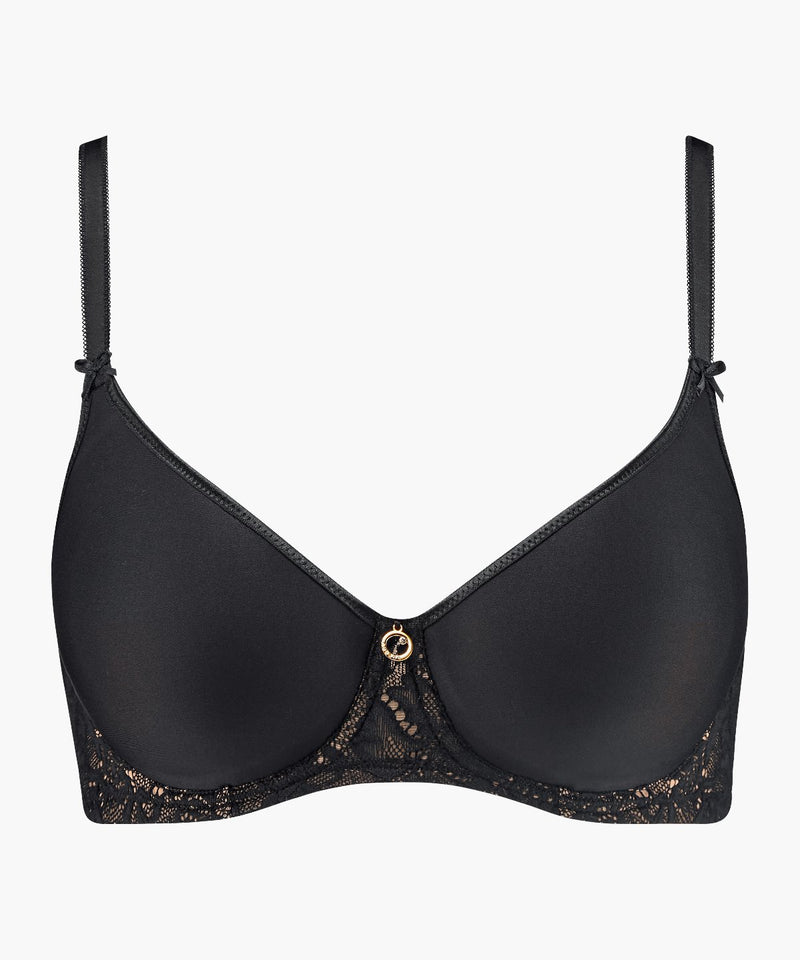 aubade Rosessence Black T-shirt bra