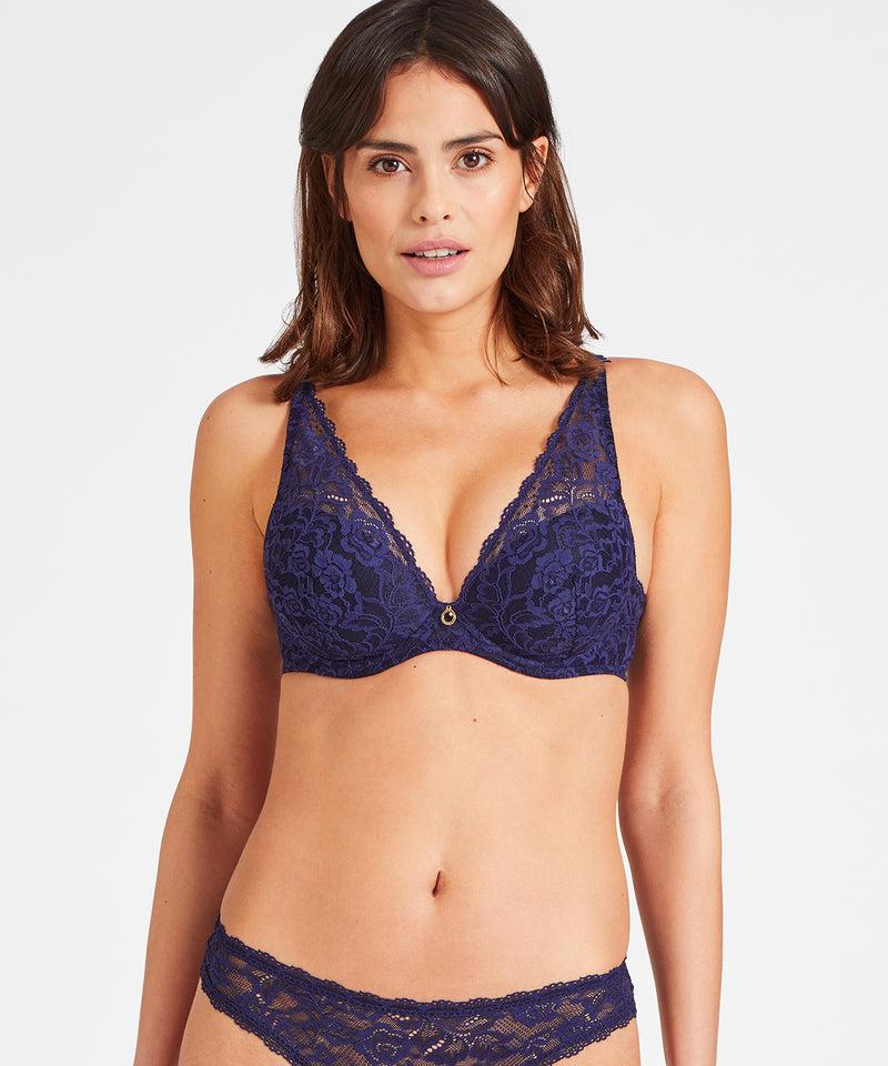 Aubade Rosessence Bleu Nocturne Plunge Foulard