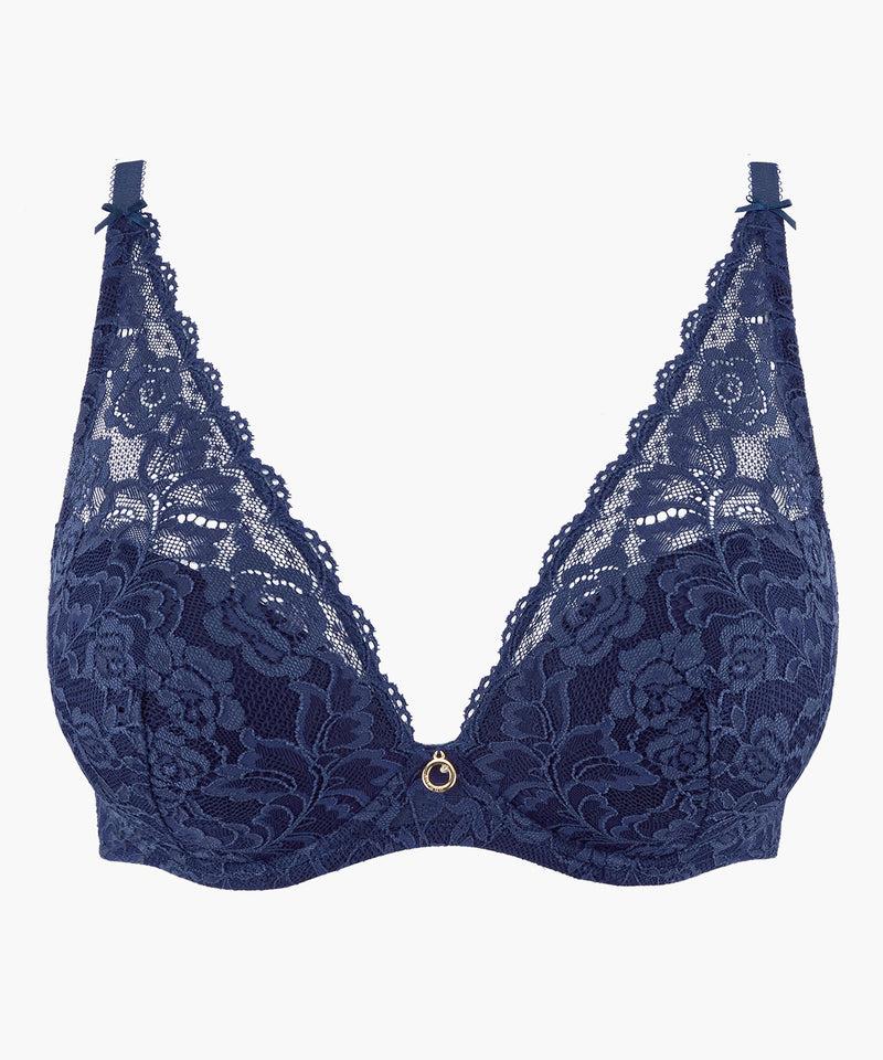 aubade Rosessence Bleu Nocturne Plunge foulard